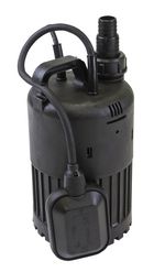 Submersible pump for the drainage of clear water
